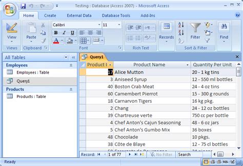 MS Access Retrieve Top N Records From A Query